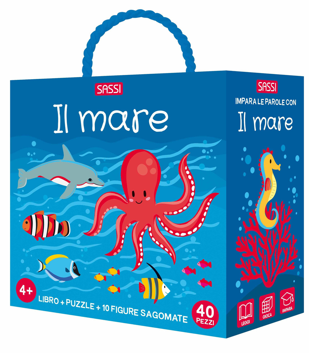 Il mare. Q-box. Ediz. a colori. Con 10 figure sagomate. Con puzzle