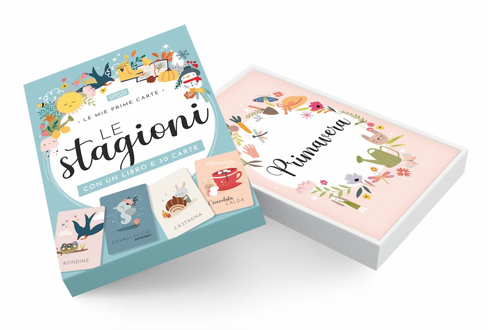 Le stagioni. Le mie prime carte - Valentina Bonaguro - Libro - Sassi