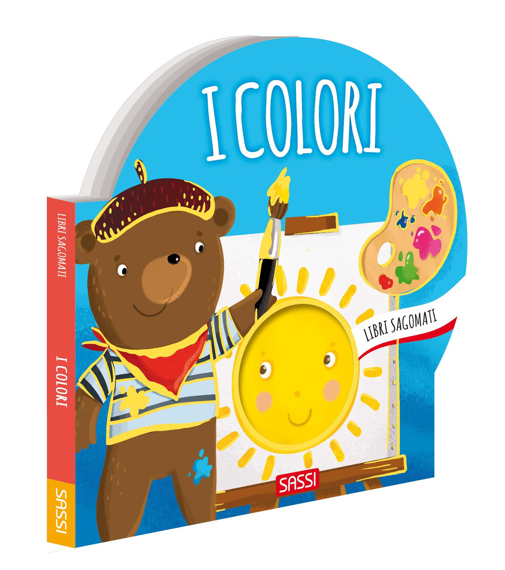 I colori. Libri sagomati - Roberta Marcolin - Libro - Sassi