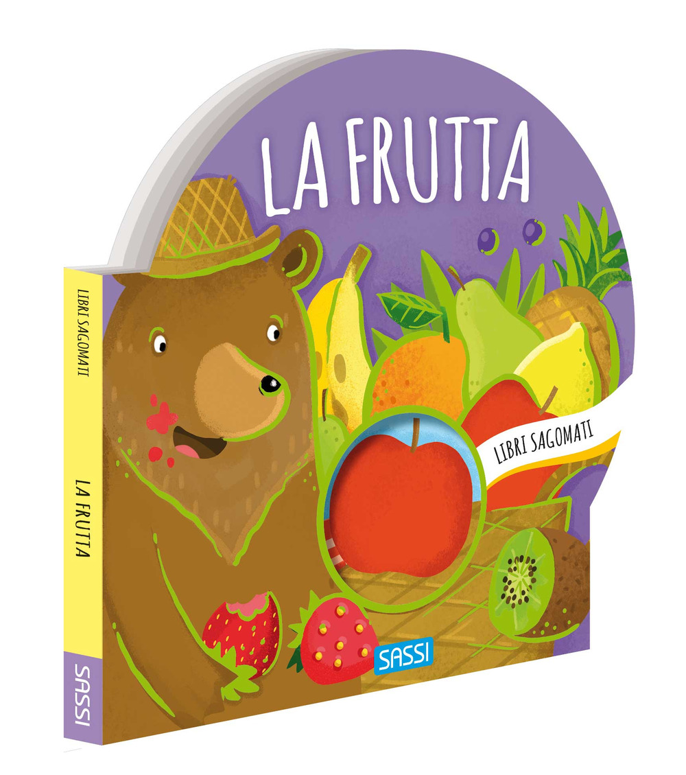 La frutta. Libri sagomati - Roberta Marcolin - Libro - Sassi