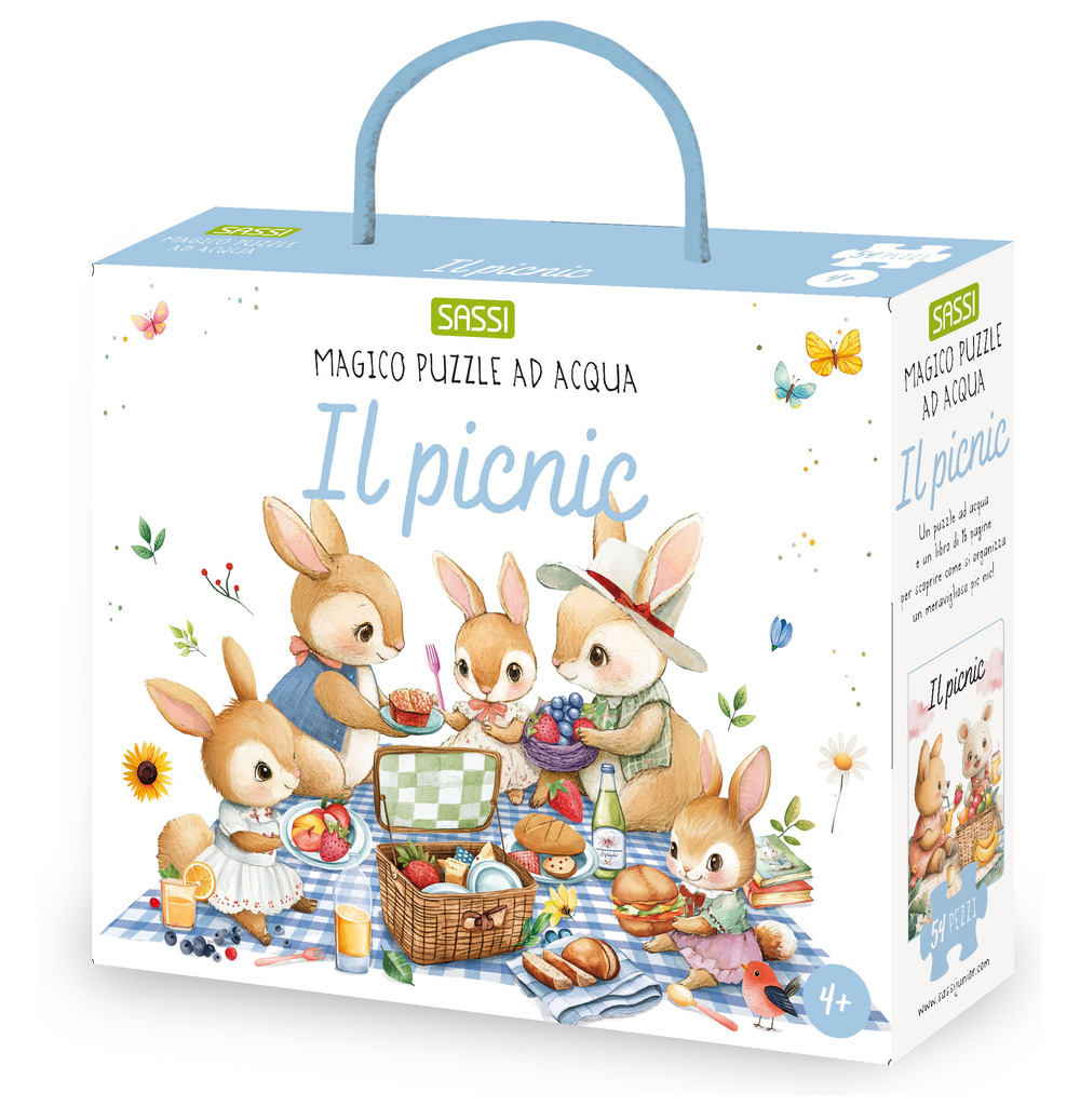 Il picnic. Magico puzzle ad acqua. Ediz. a colori. Con puzzle
