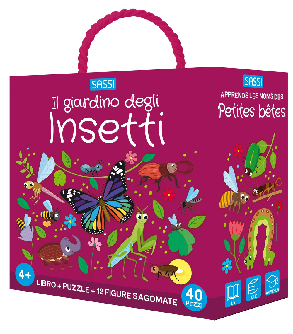 Il giardino degli insetti. Q-box. Ediz. a colori. Con puzzle