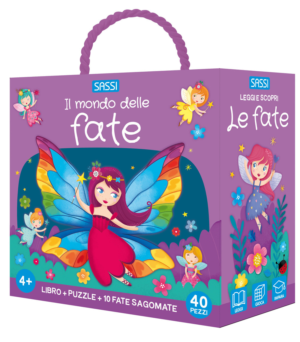 Il mondo delle fate. Q-box. Ediz. a colori. Con 10 figure sagomate. Con puzzle