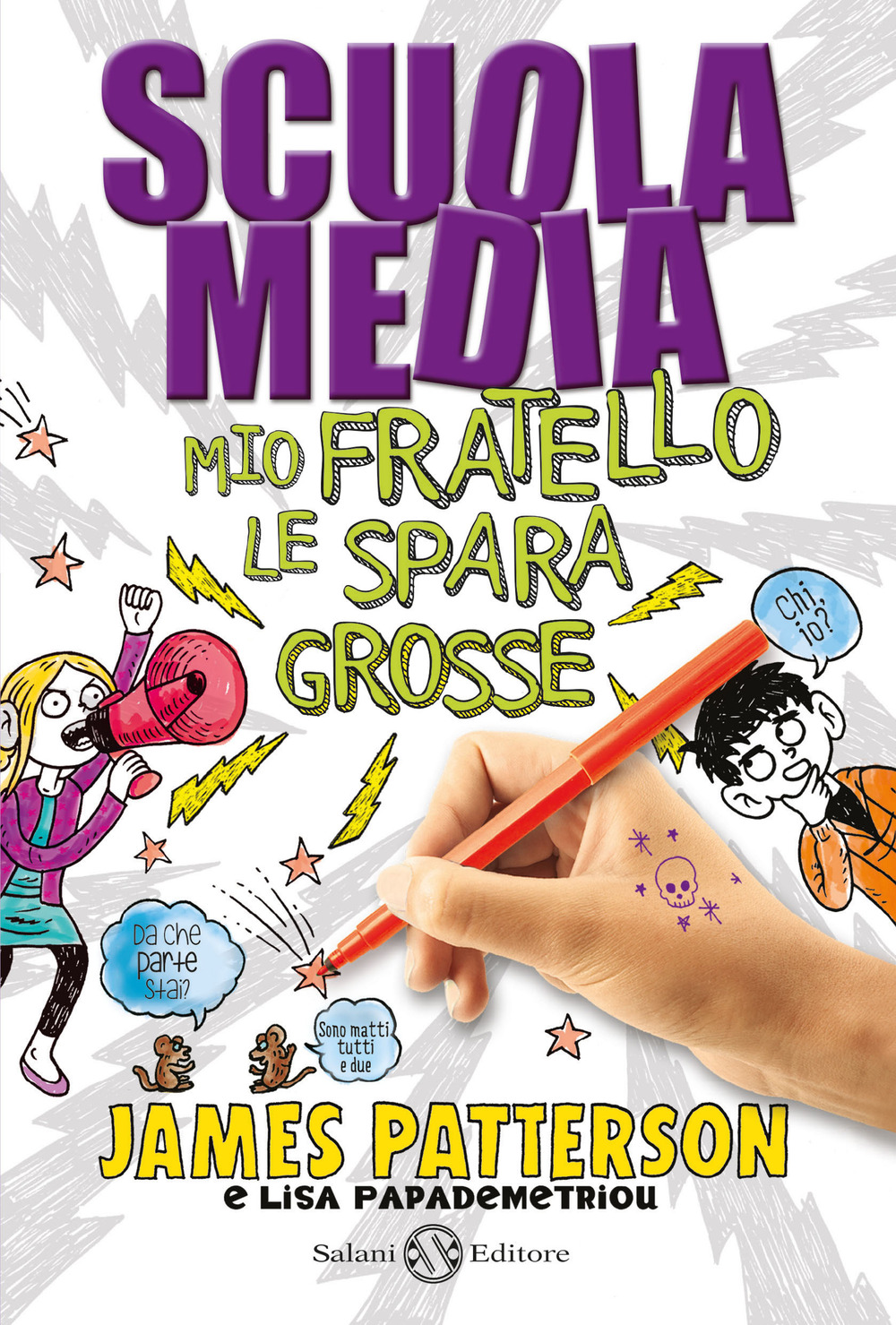 Scuola media. Mio fratello le spara grosse