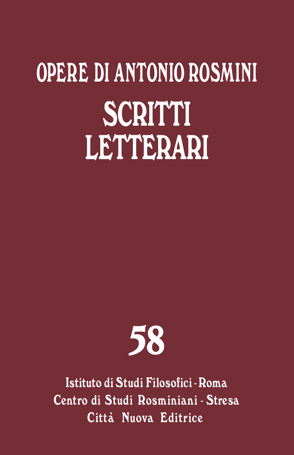 Scritti letterari