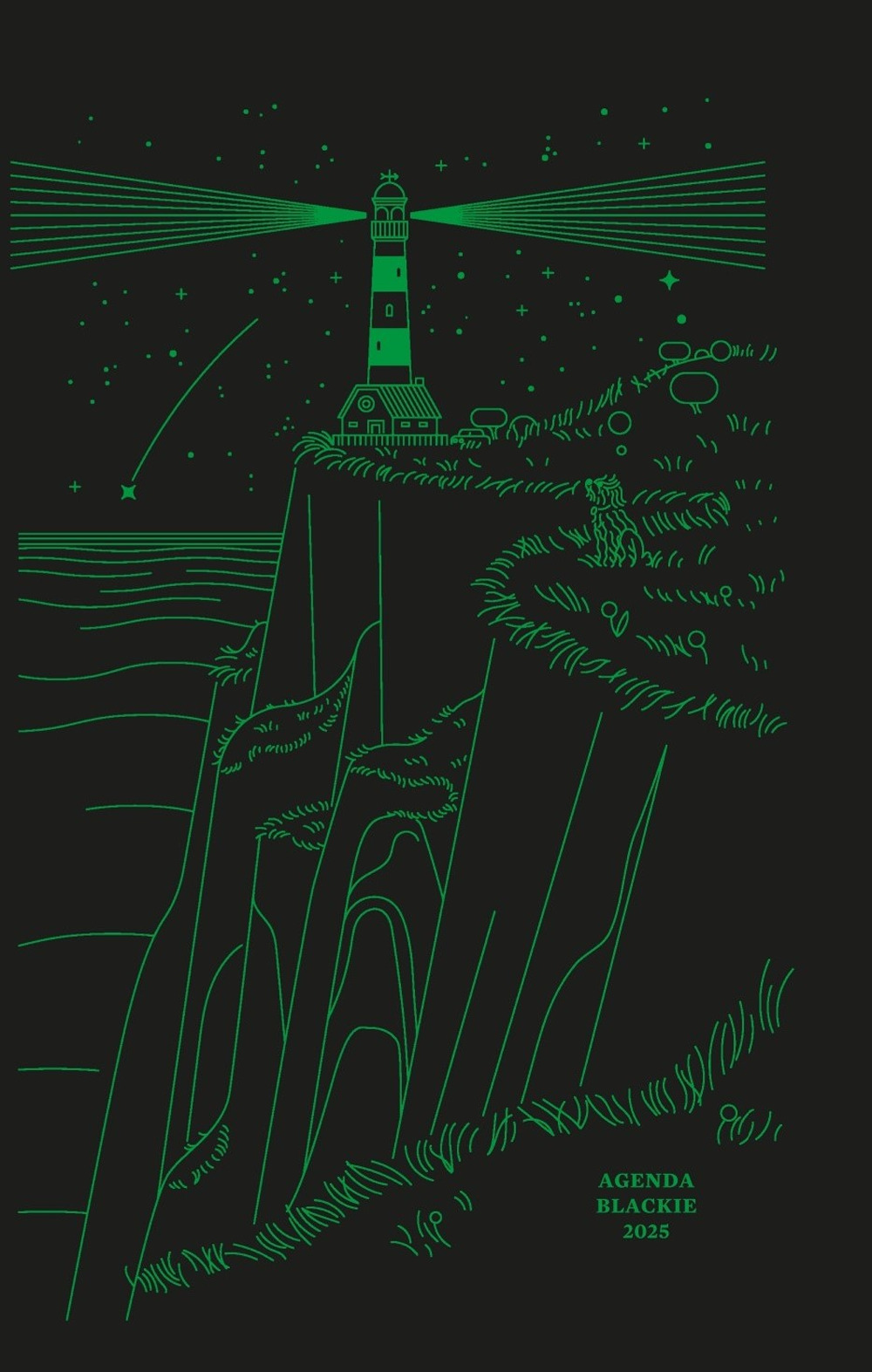 Agenda Blackie 2025 settimanale 12 mesi - Libro - Blackie