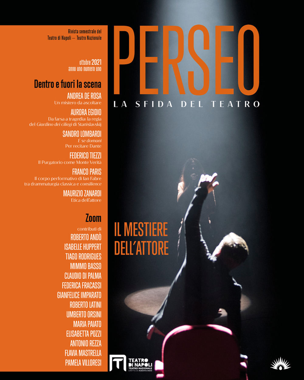 Perseo. La sfida del teatro (2021). Vol. 1: Il mestiere dell'attore