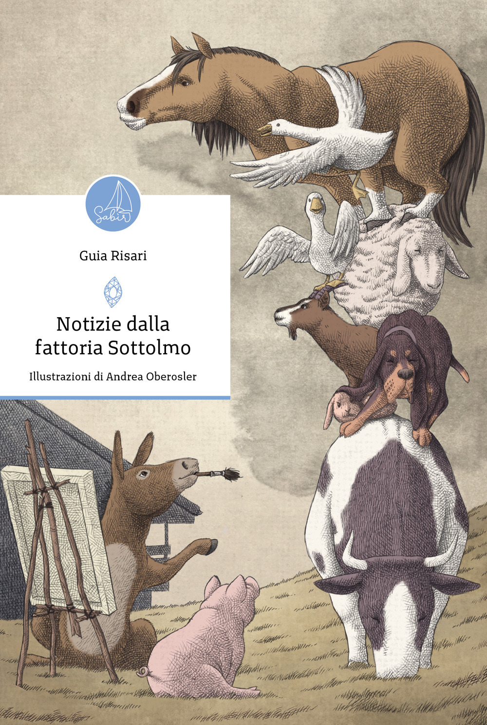 Notizie dalla fattoria Sottolmo - Guia Risari - Libro - Sabir Editore