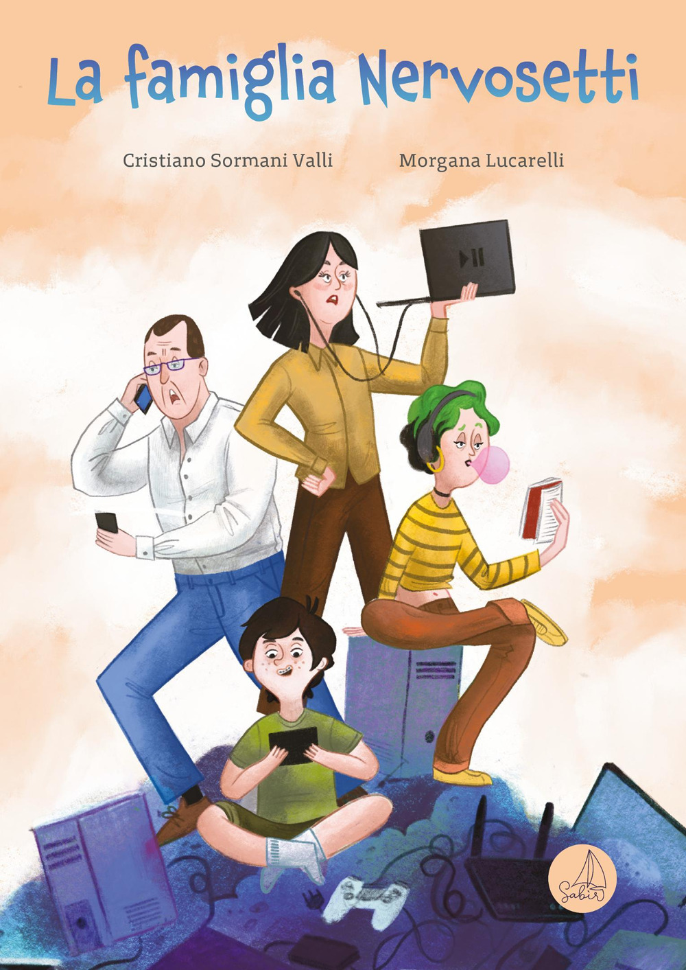 La famiglia Nervosetti - Cristiano Sormani Valli - Libro - Sabir Editore