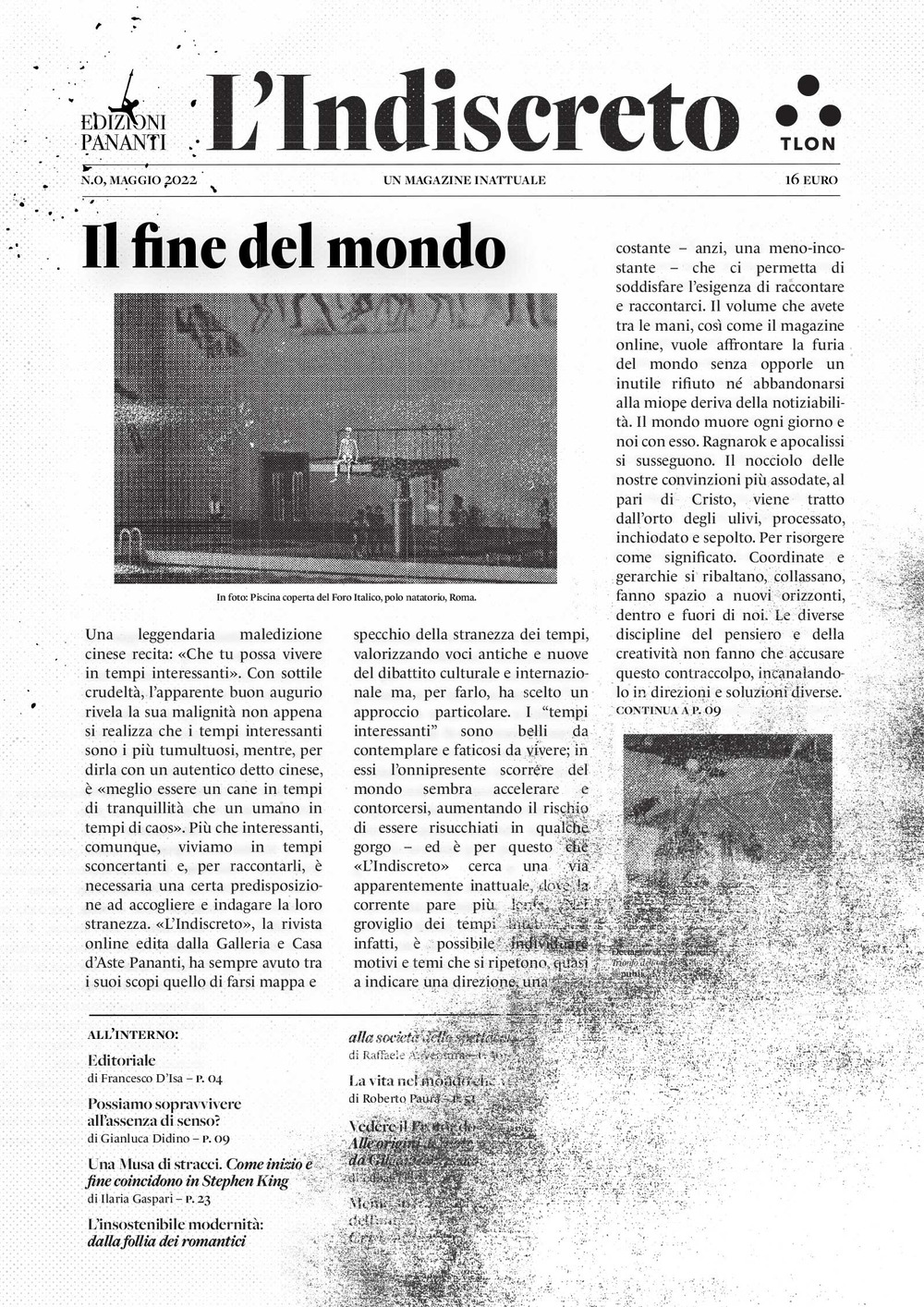 L'indiscreto. Vol. 1: Il fine del mondo