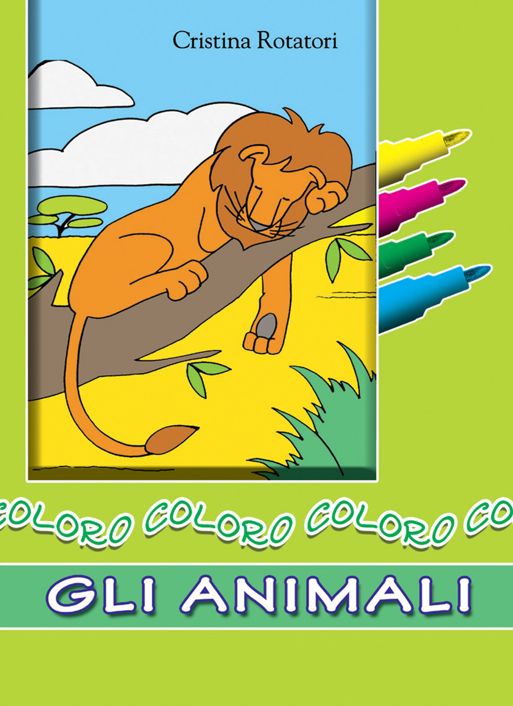 Coloro gli animali. Ediz. a colori