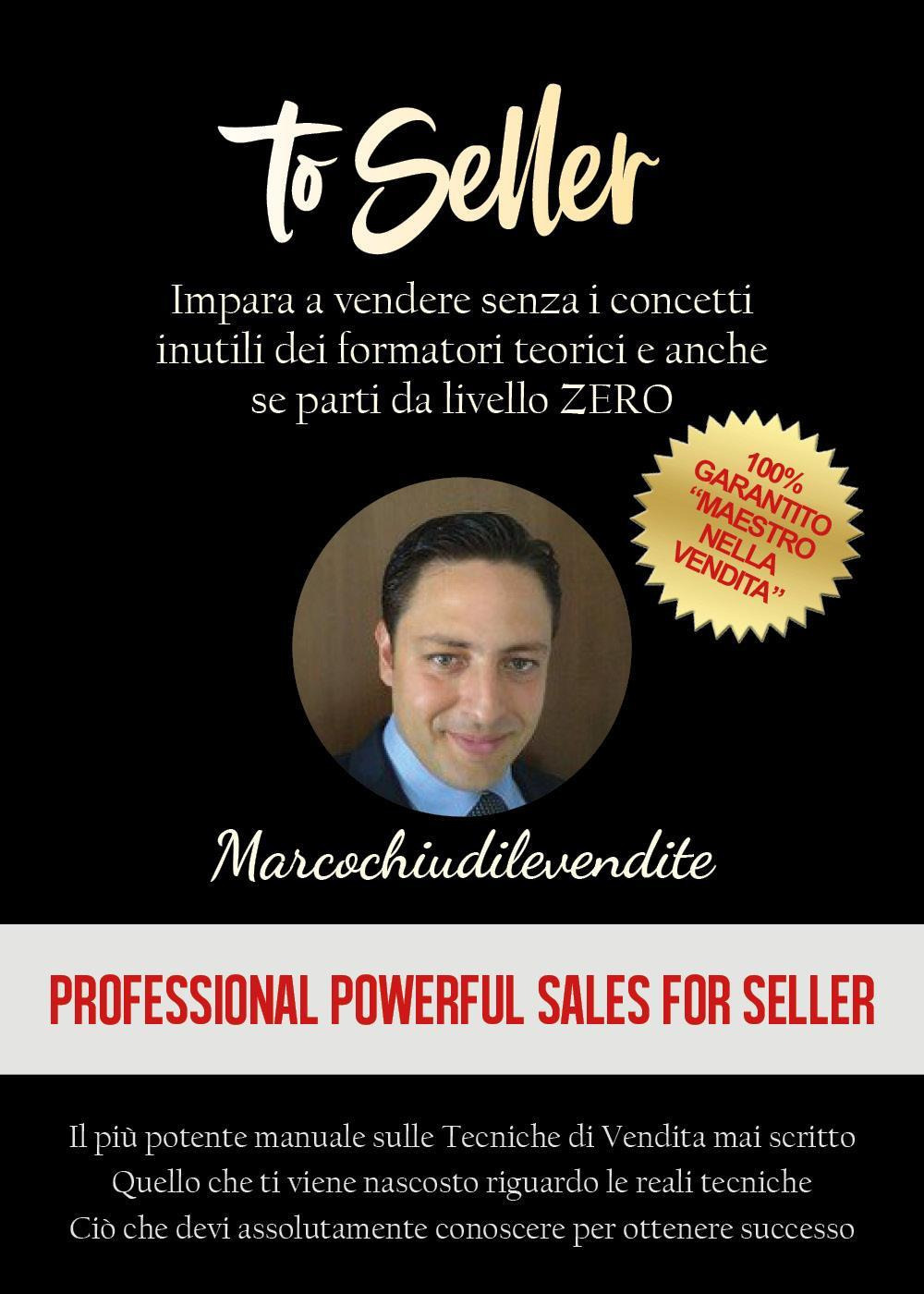To seller - Marcochiudilevendite - Libro - Youcanprint
