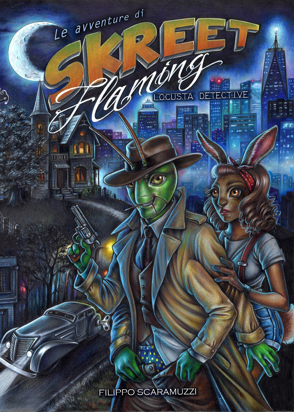 Le avventure di Skreet Flaming locusta detective - Filippo Scaramuzzi - Libro - Youcanprint