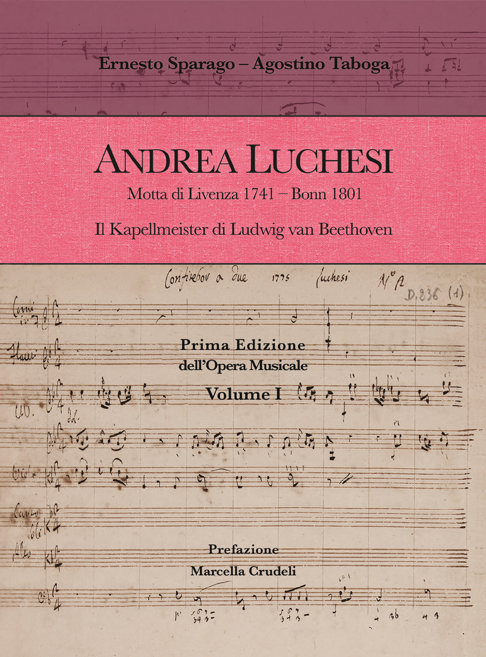 Andrea Luchesi. Motta di Livenza 1741-Bonn 1801. Il Kapellmeister di Ludwig van Beethoven. Prima Edizione dell'Opera Musicale. Vol. 1 - Ernesto Sparago; Agostino Taboga - Libro - Youcanprint