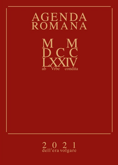 Agenda romana settimanale 2021 - Libro - Victrix