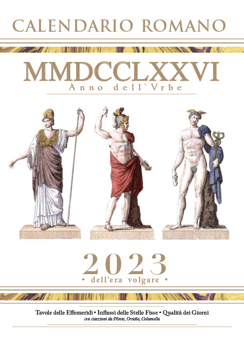 Calendario Romano MMDCCLXXVI anno dell'Urbe. 2023 dell'era volgare - Libro - Victrix