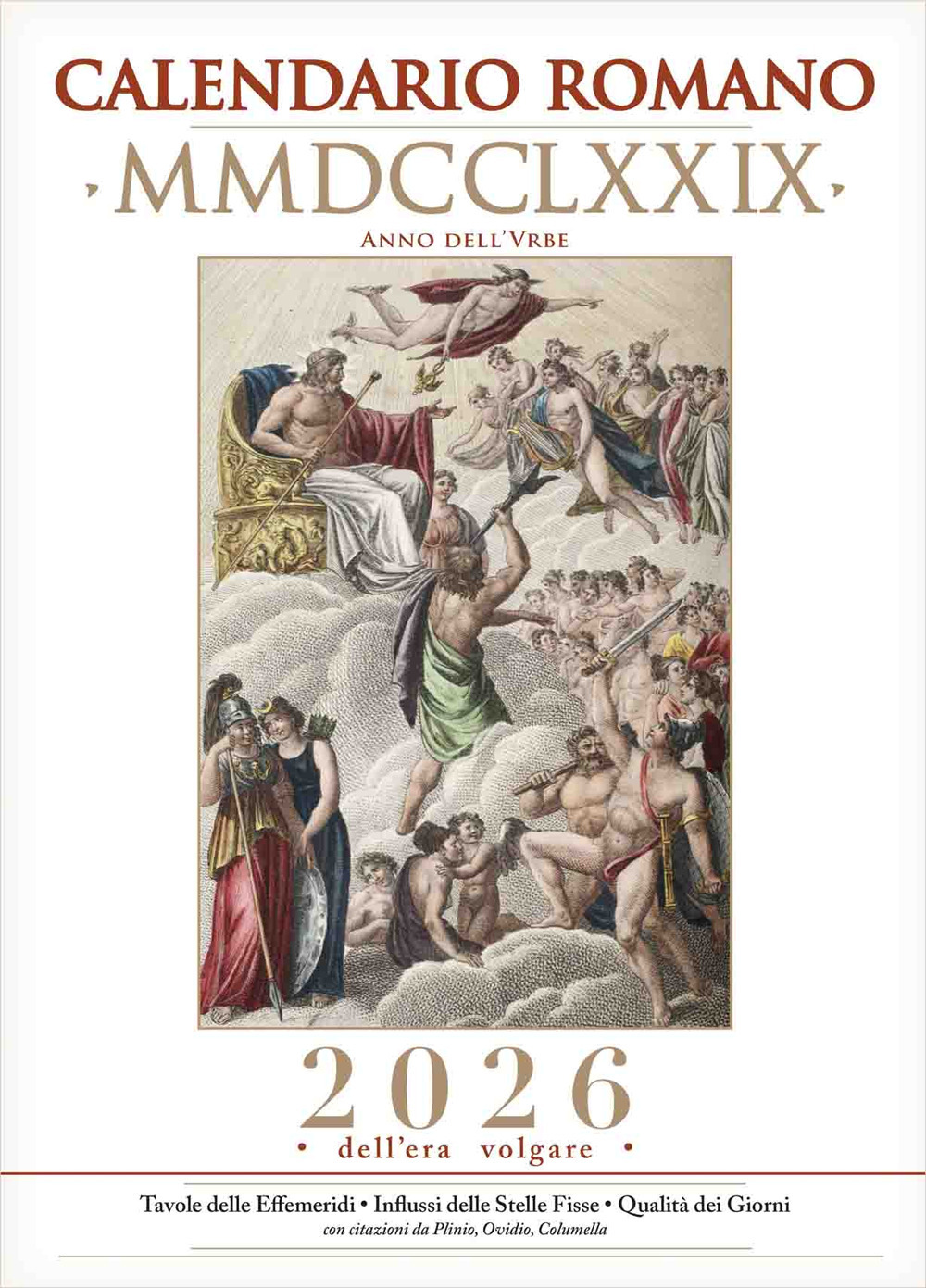 Calendario romano 2026 - Libro - Victrix