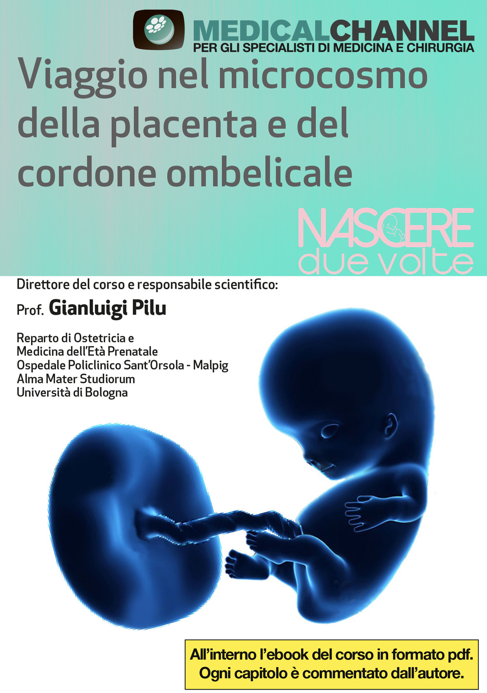 Viaggio nel microcosmo della placenta e del cordone ombelicale. Con USB Flash Drive