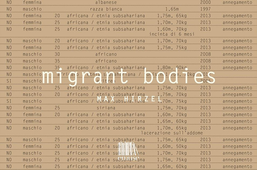 Migrant bodies. Ediz. illustrata