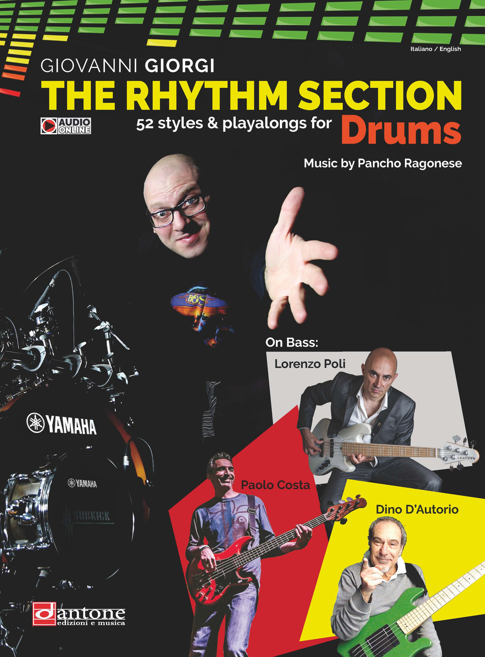 The rhythm section. Drums. 52 styles & playalong for drums. Metodo. Ediz. italiana e inglese. Con File audio online