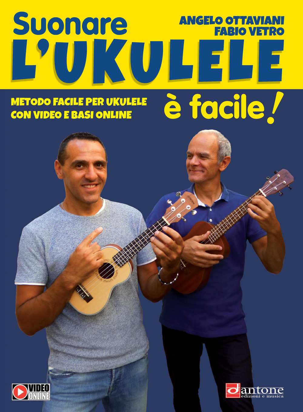 Suonare l'ukulele è facile! Metodo facile per ukulele con video e basi online. Con Video