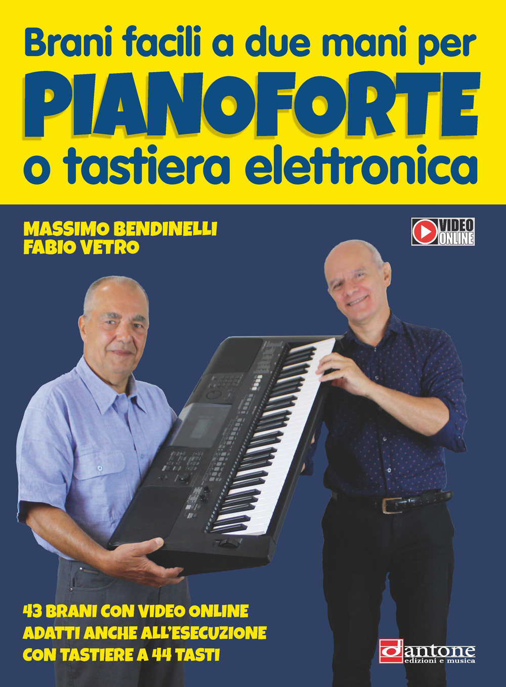 Brani facili a due mani per pianoforte o tastiera elettronica. Partitura. Con video online