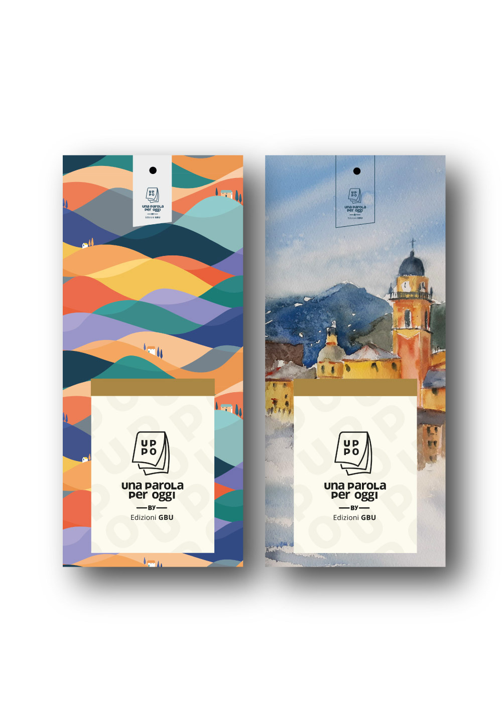 UPPO table 2025. Una parola per oggi. Calendario tradizionale in versione da scrivania che si autosostiene - Libro - GBU