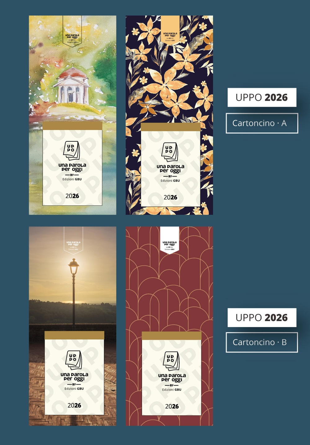 Uppo 2026. Una parola per oggi. Calendario da appendere - Libro - GBU