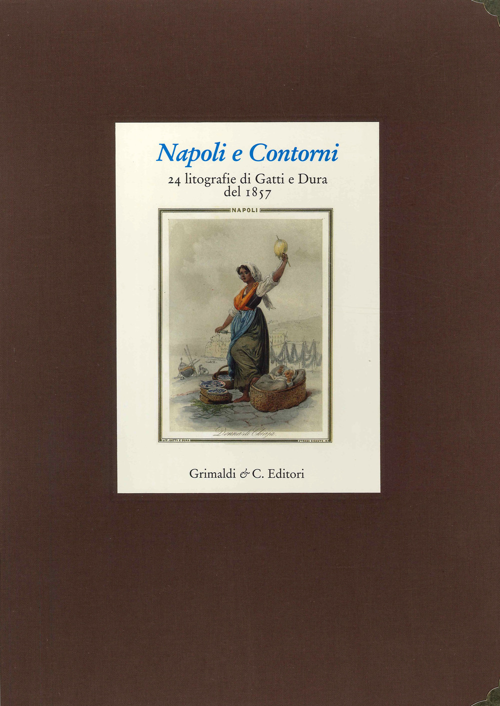 Napoli e Contorni. Album della litografia Gatti e Dura del 1857. Con 25 tavole a colori