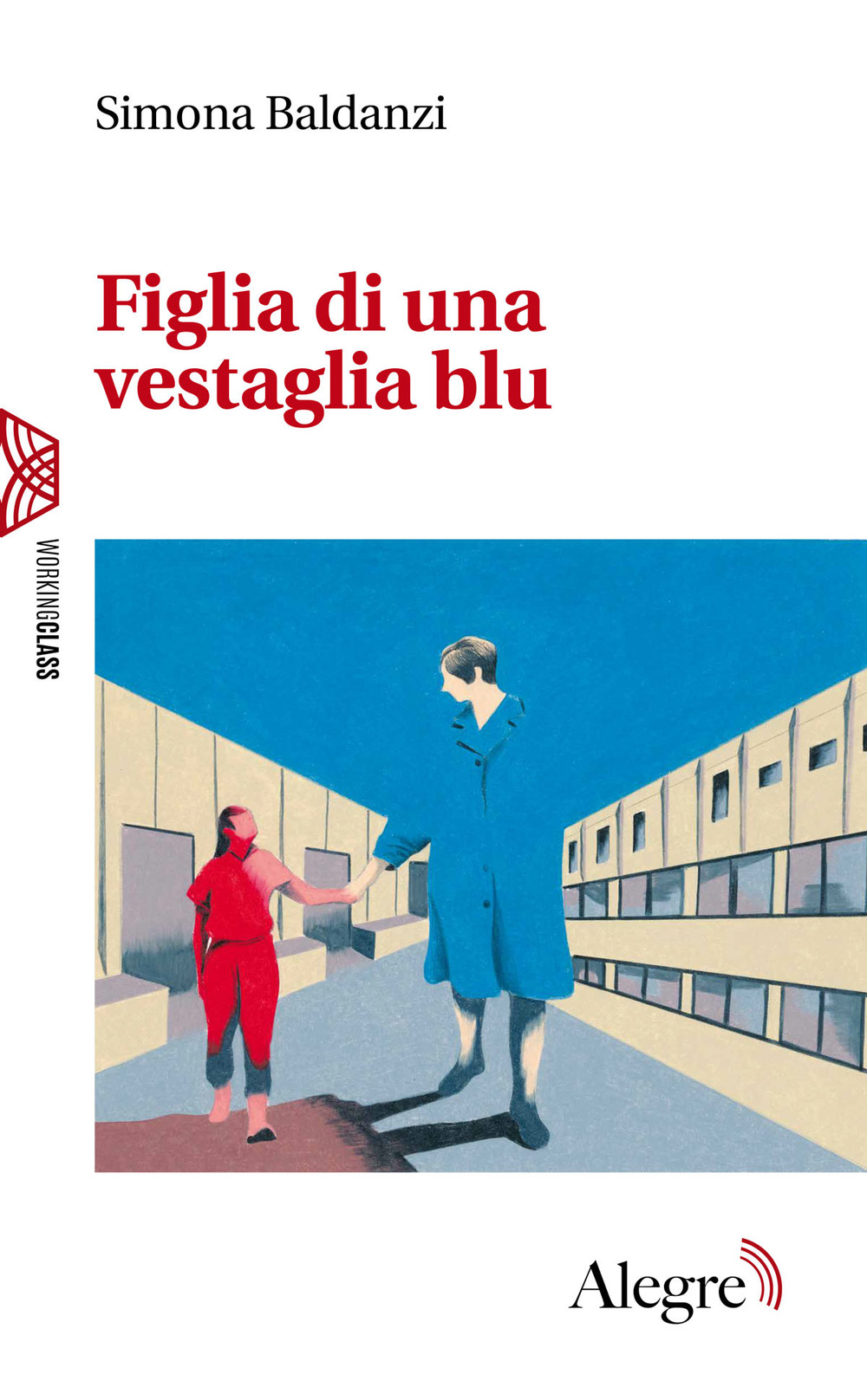 Figlia di una vestaglia blu