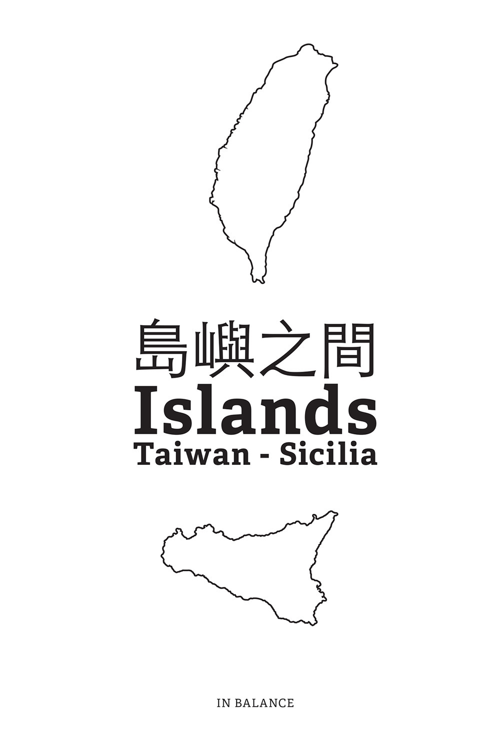 In balance. Islands. Taiwan. Sicilia. Ediz. a colori