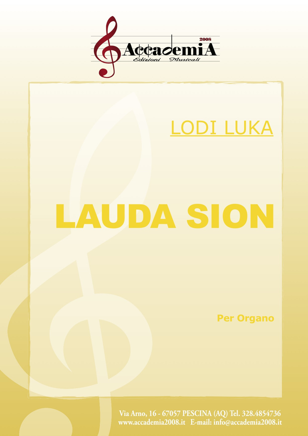 Lauda sion. Ediz. a spirale