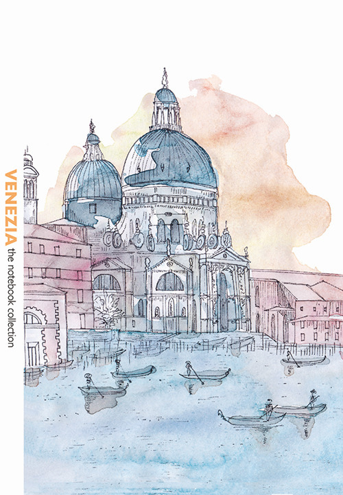Venezia. Santa Maria della Salute. The notebook collection. City notebook. Ediz. italiana e inglese - Angelica Bardi - Libro - Toscana Book