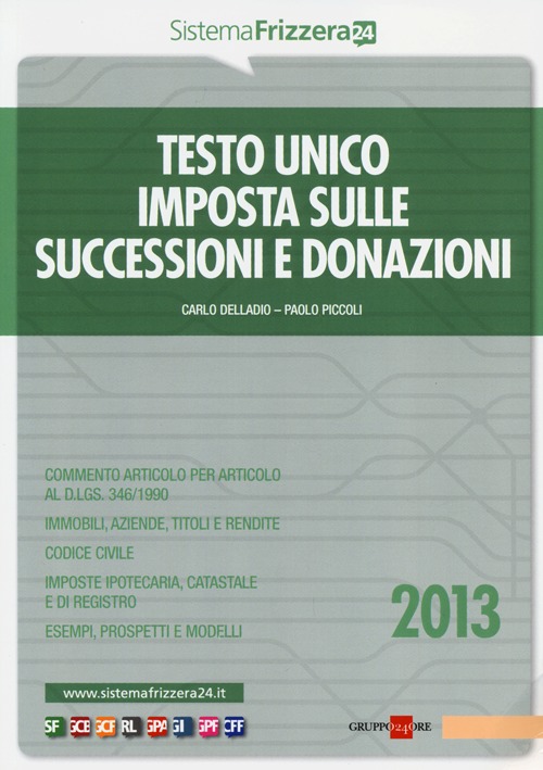 Testo unico imposta sulle successioni e donazioni