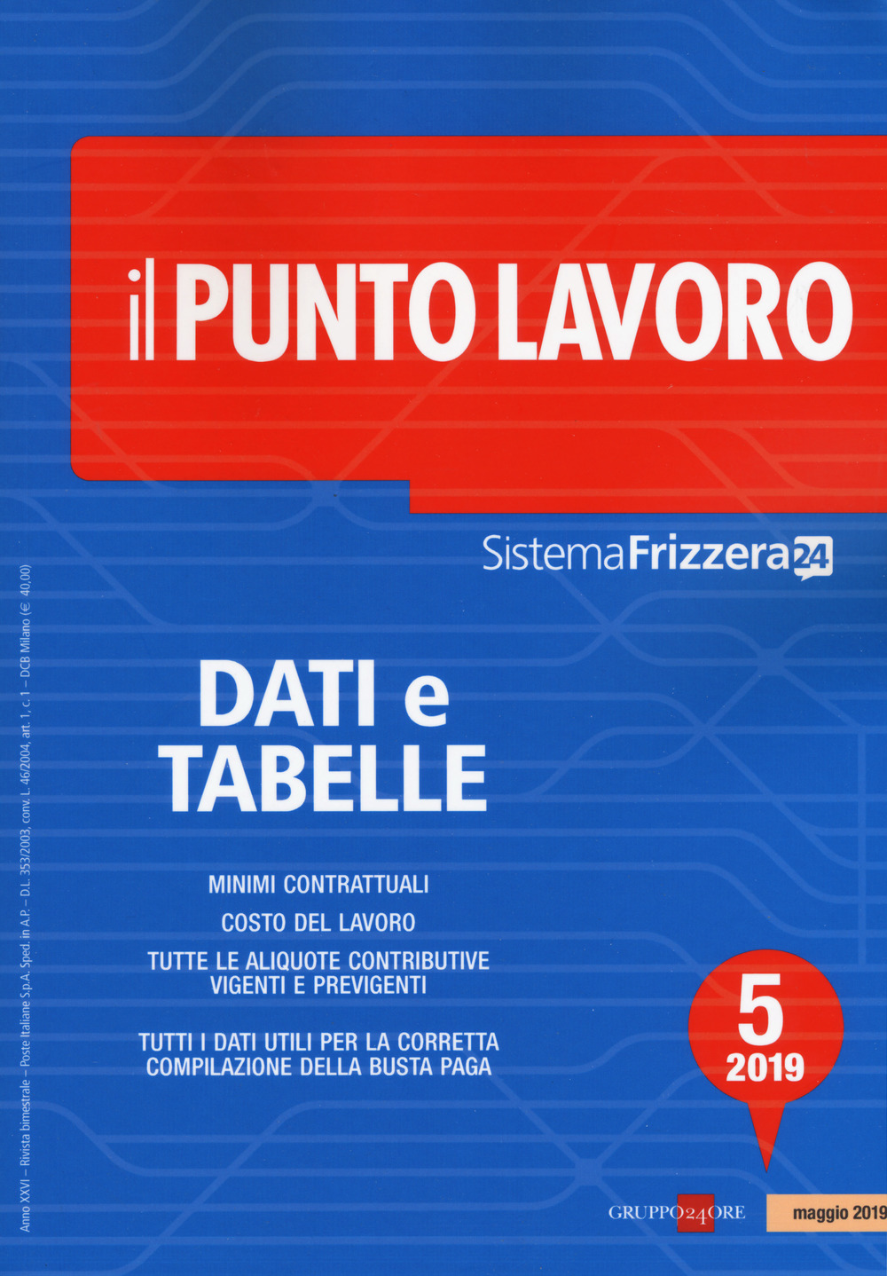 Il punto lavoro (2019). Vol. 5: Dati e tabelle