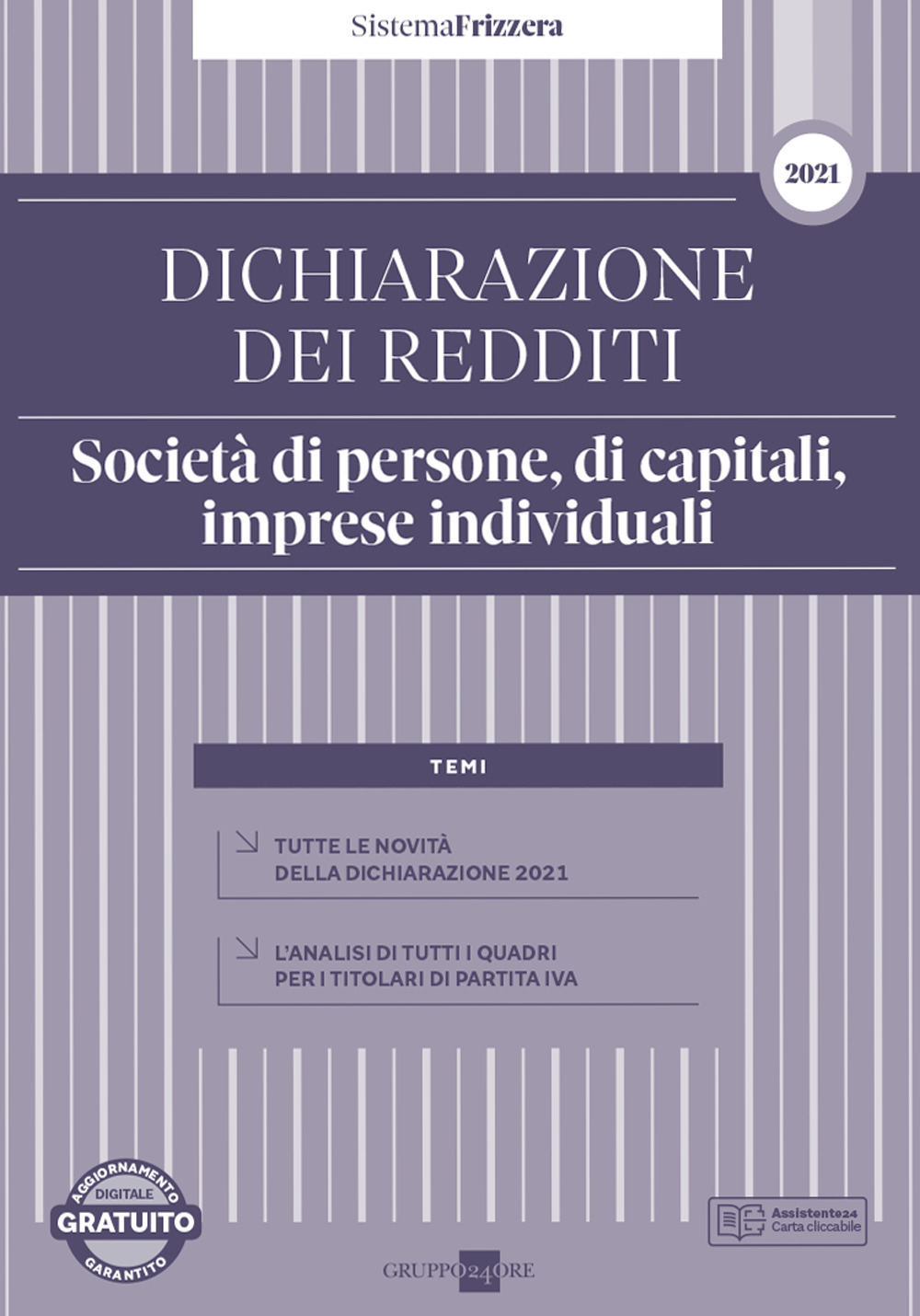 Dichiarazione dei redditi 2021. Società di persone, di capitali, imprese individuali