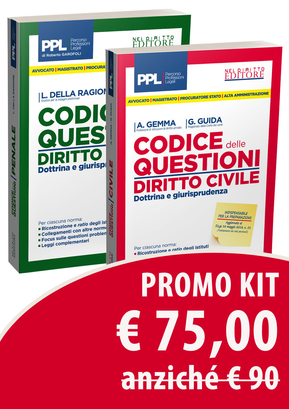 Kit Codice delle questioni: Codice delle questioni. Diritto civile. Dottrina e giurisprudenza-Codice delle questioni. Diritto penale. Dottrina e giurisprudenza