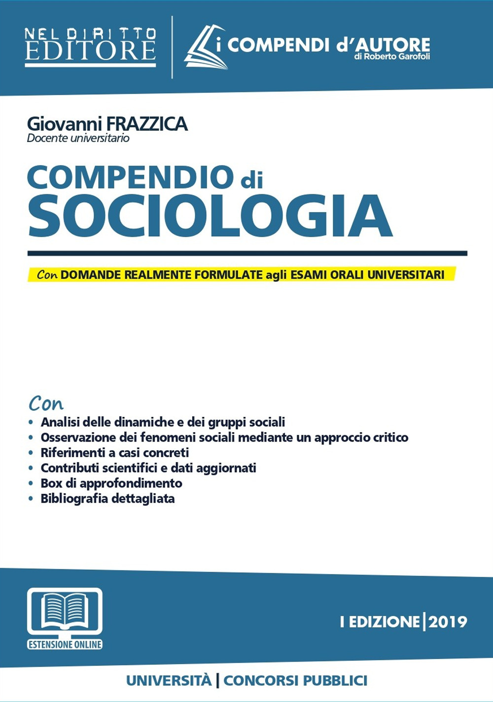 Compendio di sociologia. Con espansione online