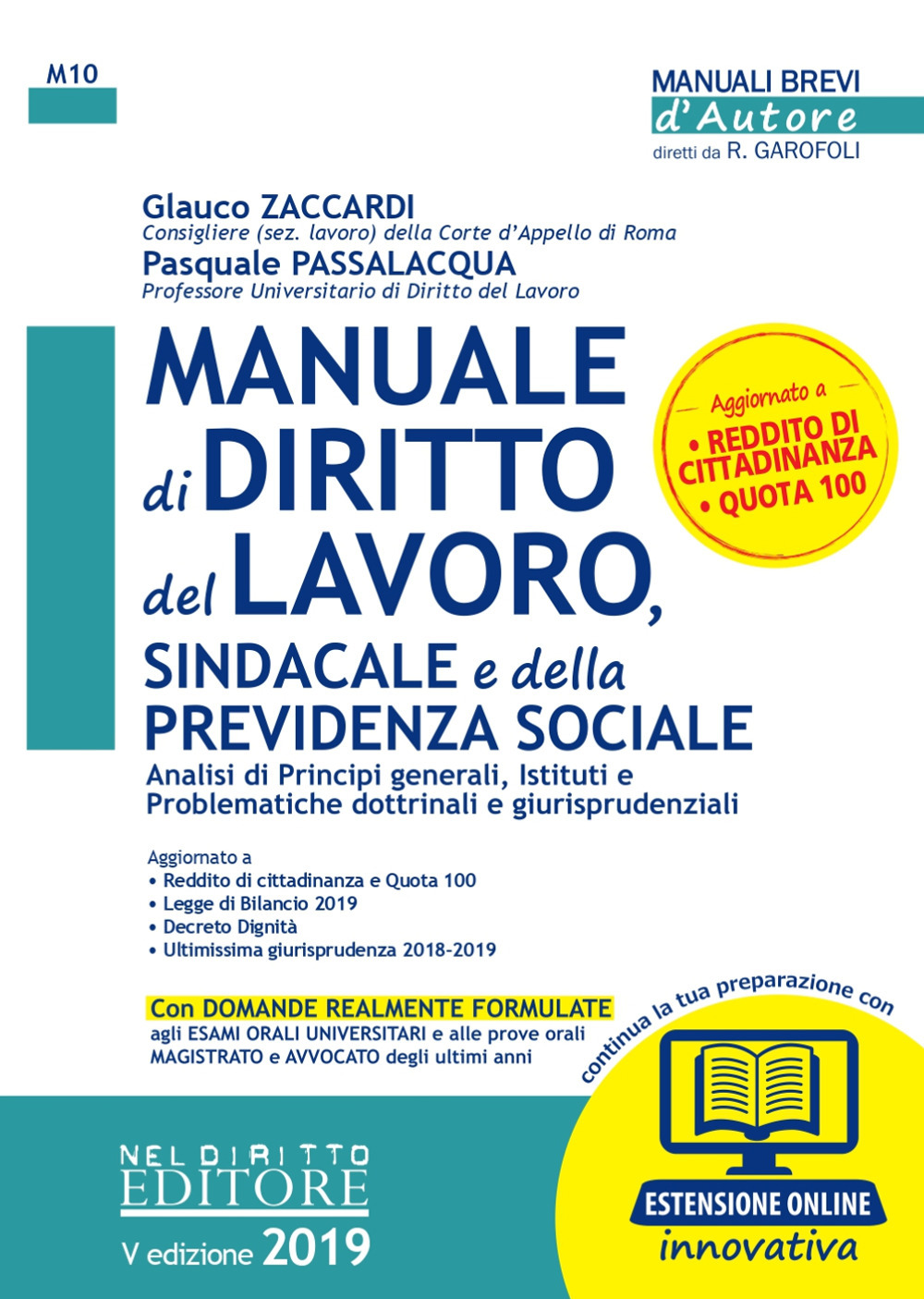 Manuale di diritto del lavoro, sindacale e della previdenza sociale. Con espansione online