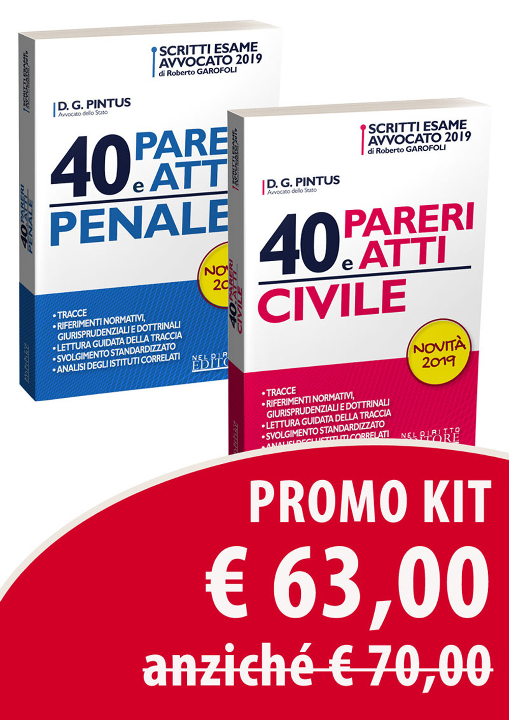 Kit: 40 pareri e atti. Civile-40 pareri e atti. Penale