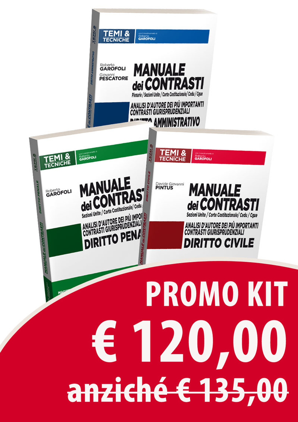 Manuali dei contrasti: Diritto civile-Diritto penale-Diritto amministrativo. Kit