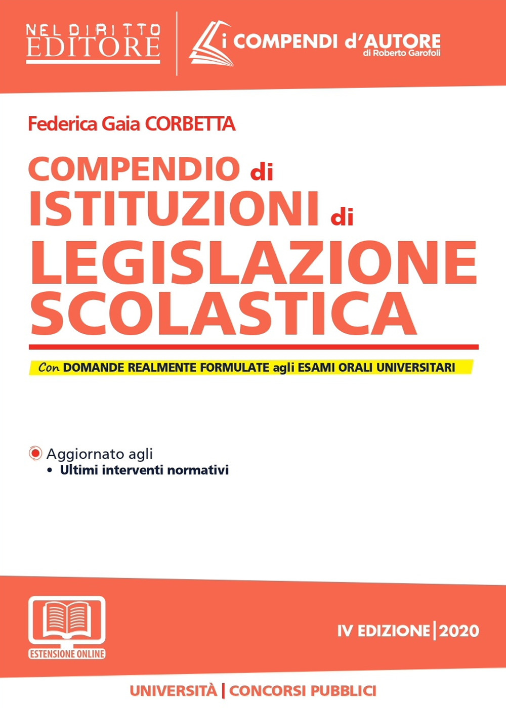 Compendio di istituzioni di legislazione scolastica