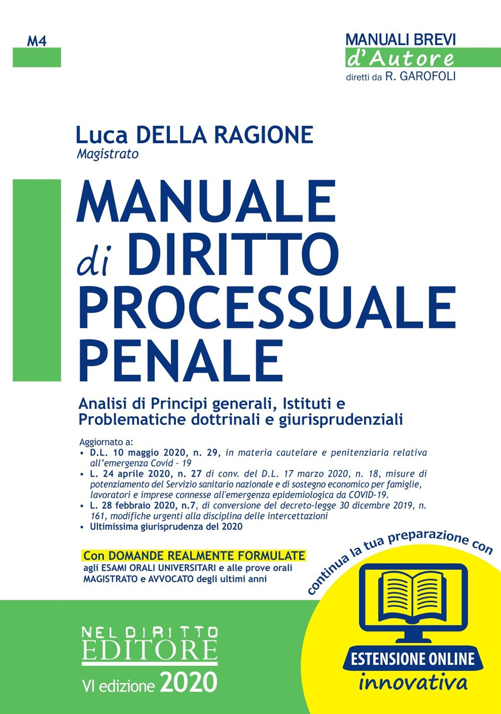 Manuale di diritto processuale penale. Con Contenuto digitale per accesso online