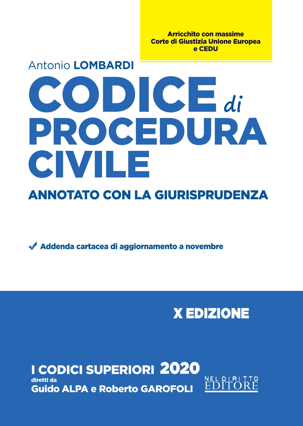 Codice di procedura civile. Annotato con la giurisprudenza