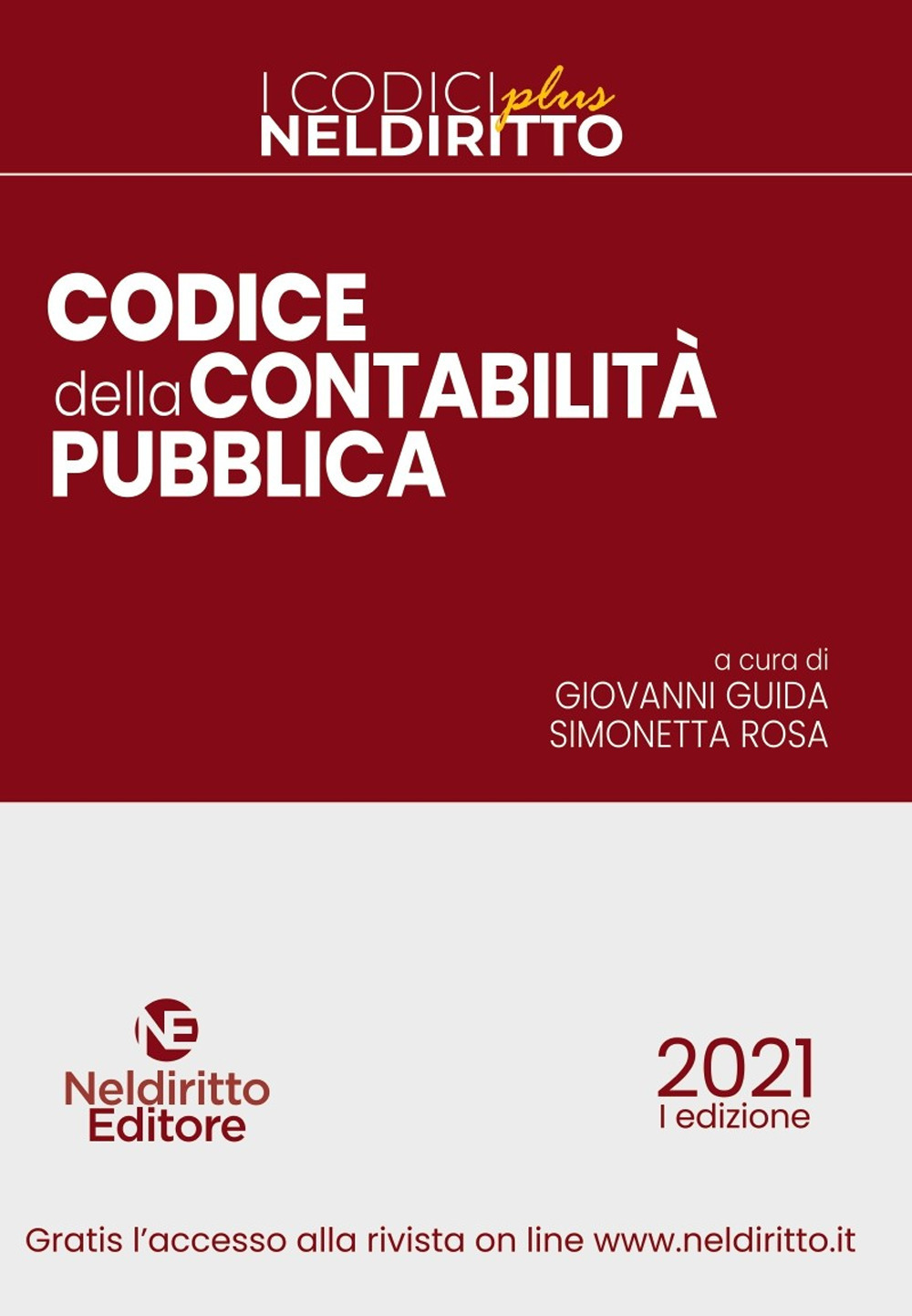 Codice della contabilità pubblica 2021. Nuova ediz.