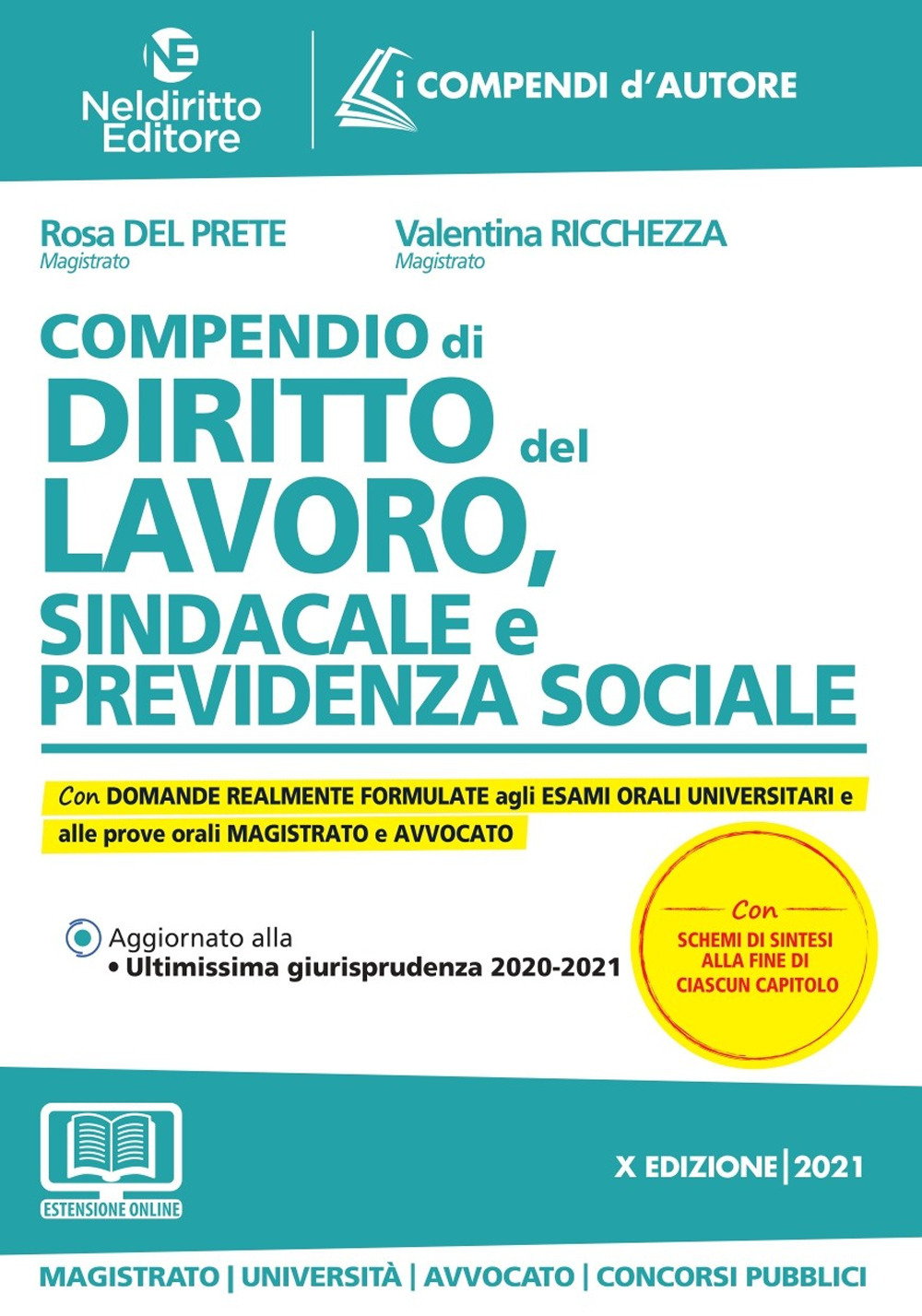 Compendio di diritto del lavoro, sindacale e della previdenza sociale. Con espansione online