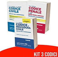 Kit Codici Esame Avvocato 2021: Codice civile-Codice penale e delle leggi penali speciali-Codice di procedura civile-Codice di procedura penale e leggi speciali. Annotati con la giurisprudenza. Nuova ediz.
