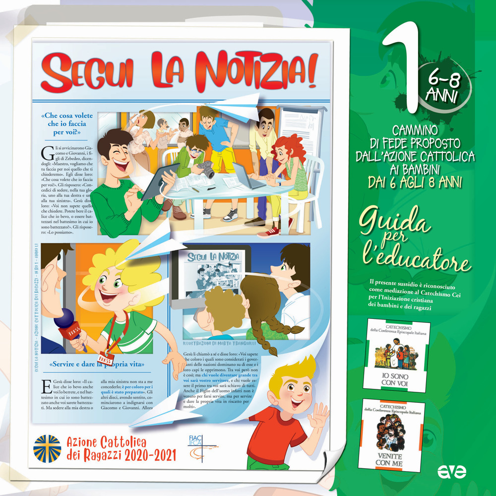 Segui la notizia! Tris. Cammino di fede per bambini e ragazzi - Libro - AVE