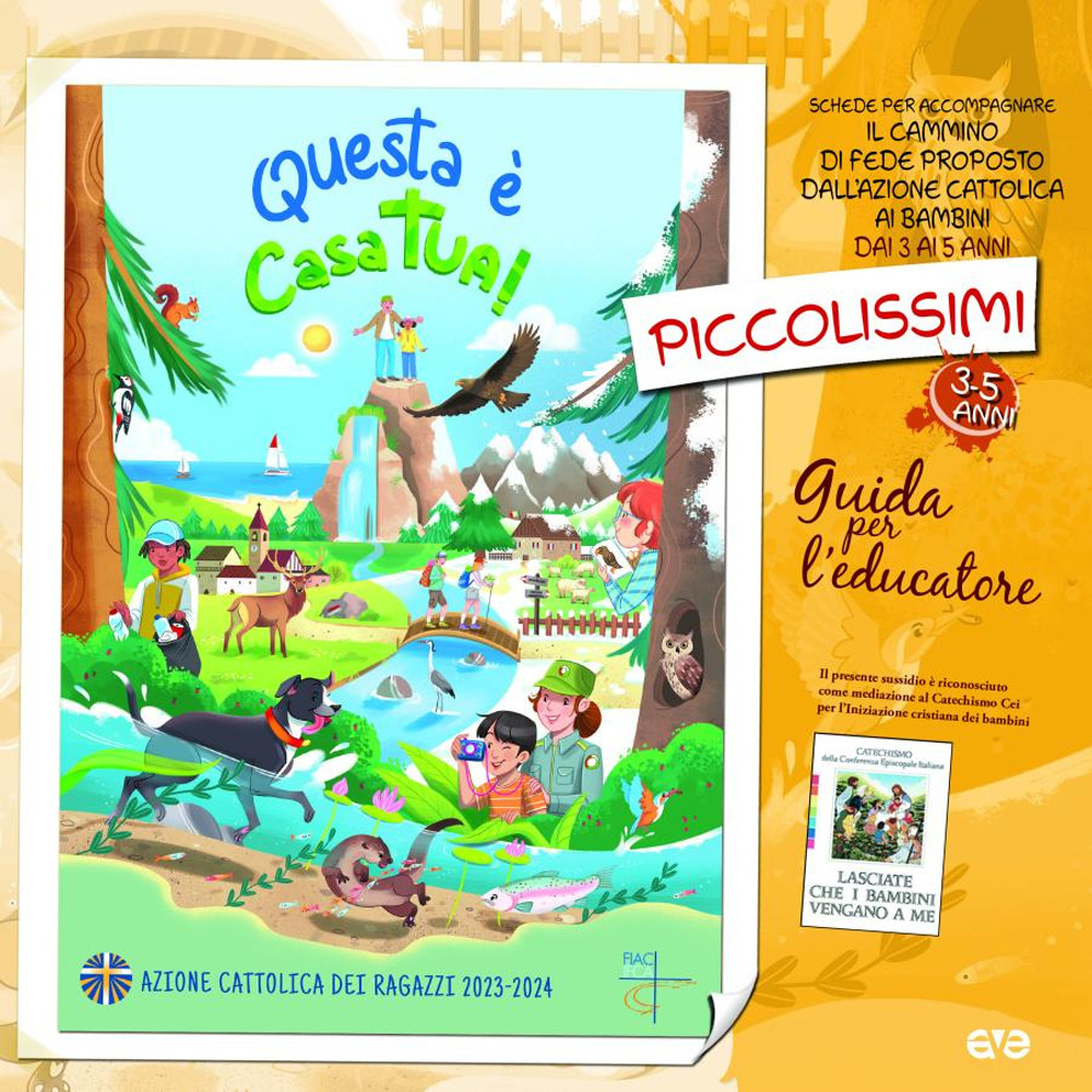 Questa e casa tua! Piccolissimi 3-5 anni. Guida per l'educatore - Libro - AVE