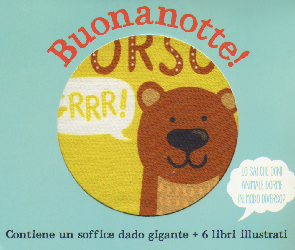 Buonanotte! Libro dado. Ediz. a colori. Con Giocattolo